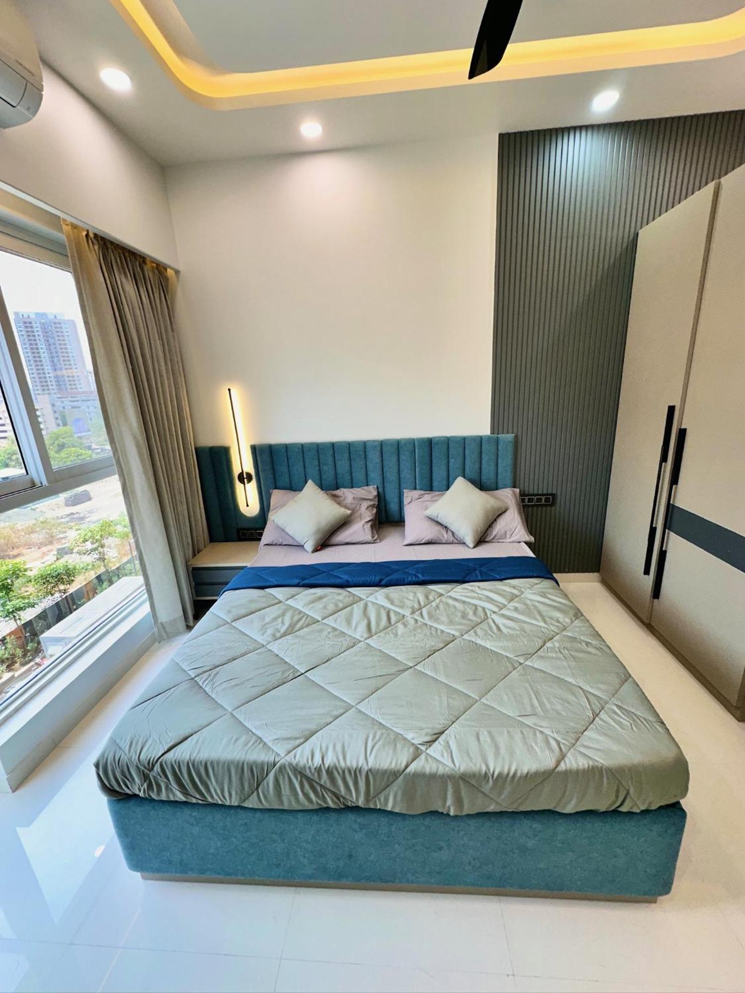 Peacock Palace 2Bhk Modern Ac Flat In Baner 푸네 외부 사진