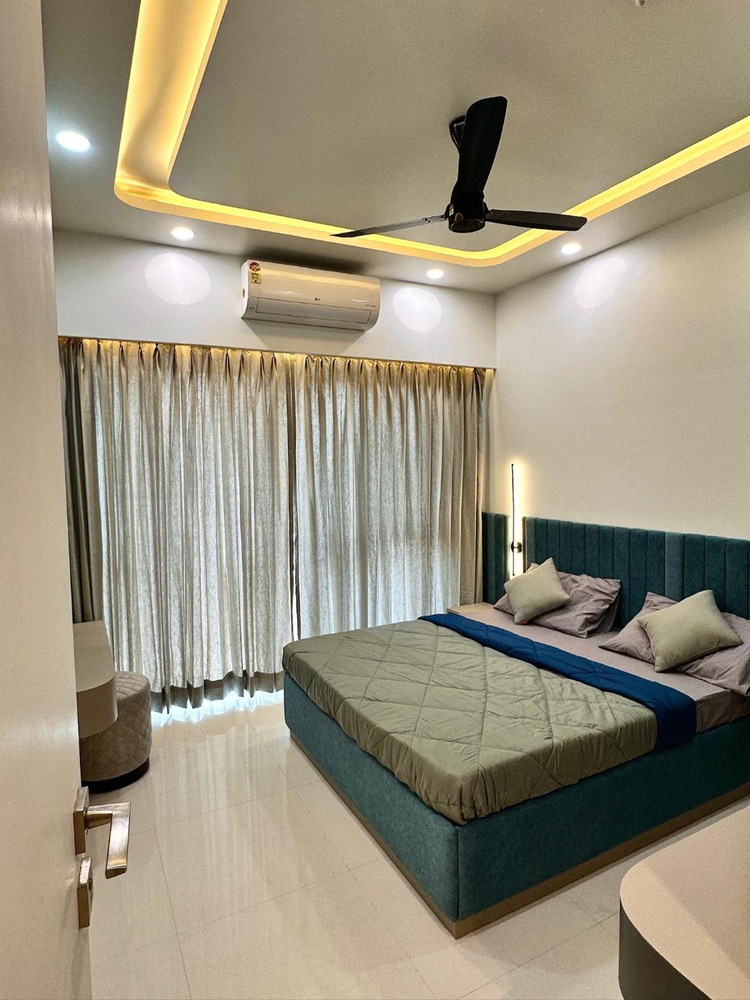 Peacock Palace 2Bhk Modern Ac Flat In Baner 푸네 외부 사진